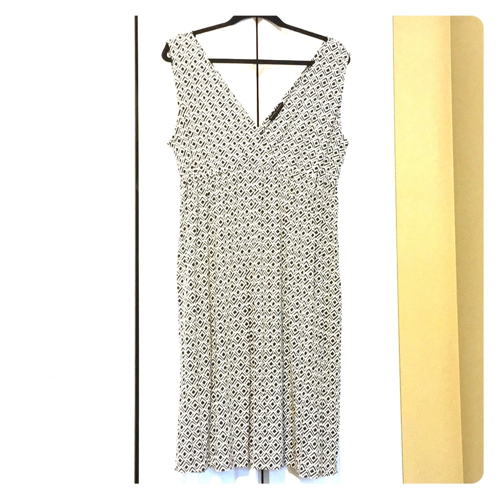 Black and White Dress